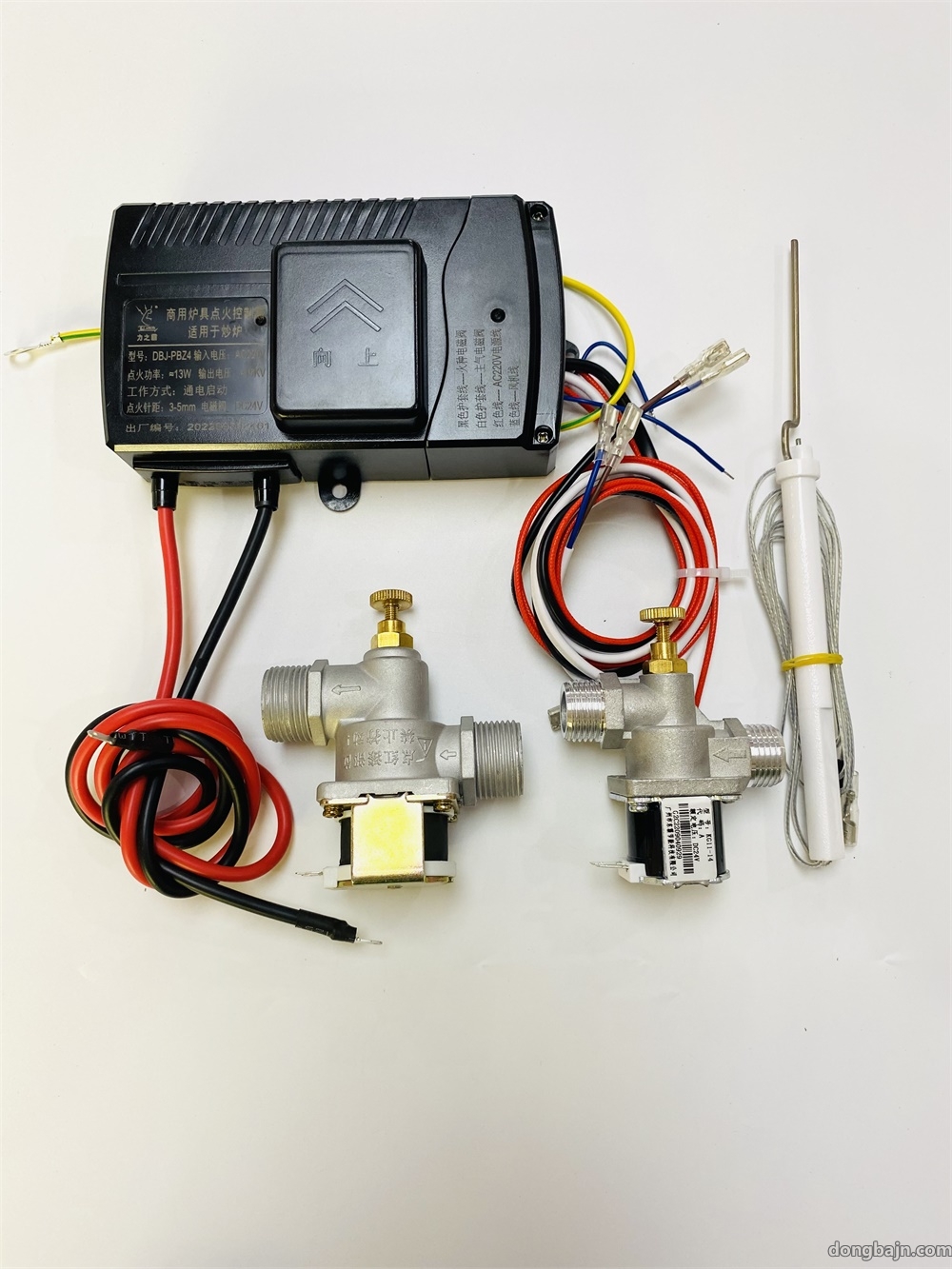DBJ-PBZ4 端子接线商用炉具点火控制器(适用于炒炉) DBJ-PBZ4 端子接线商用炉具点火控制器(适用于炒炉)